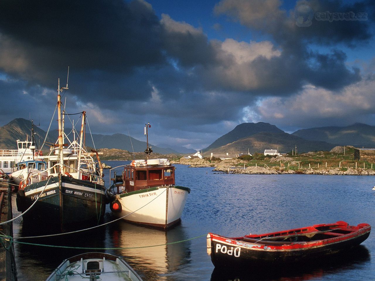 Foto: Ballynakill Harbor, Connemara, County Galway, Ireland