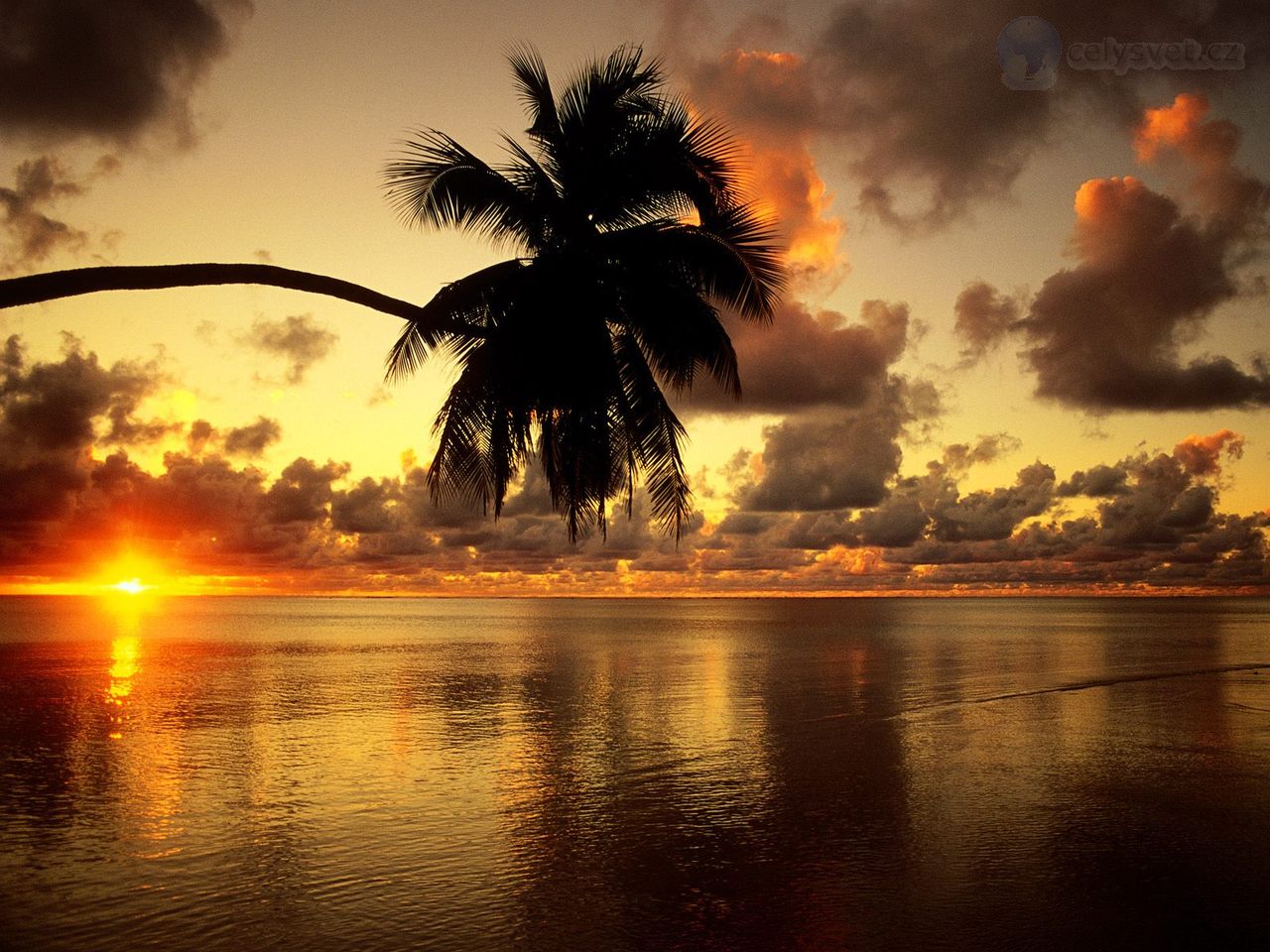 Foto: Aitutaki Lagoon At Sunrise, Cook Islands