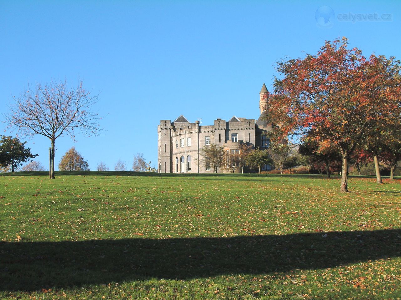 Foto: Airthrey Castle, Stirling University 2, Scotland