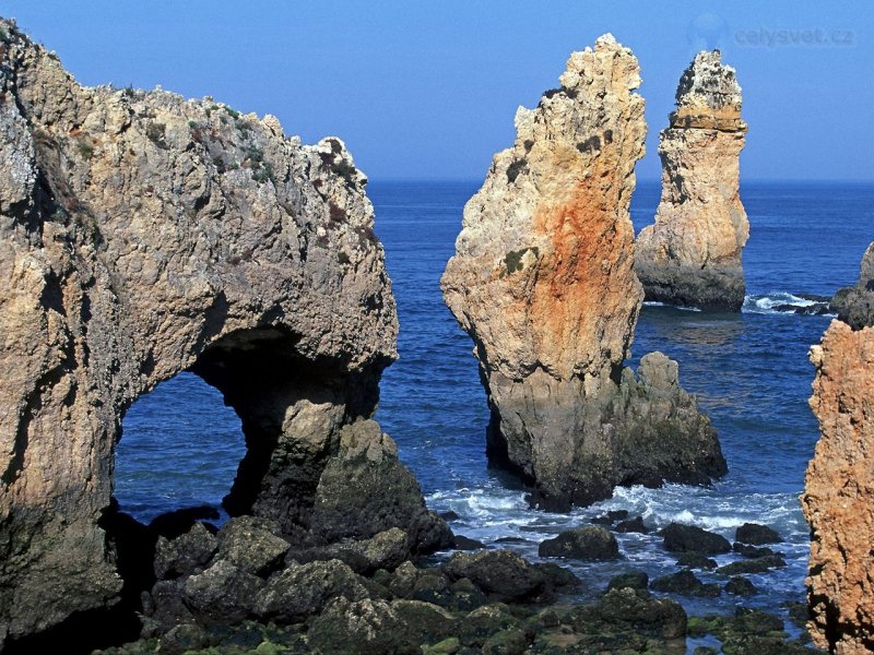 Foto: Ponta Da Piedade, Near Lagos Algarve, Portugal