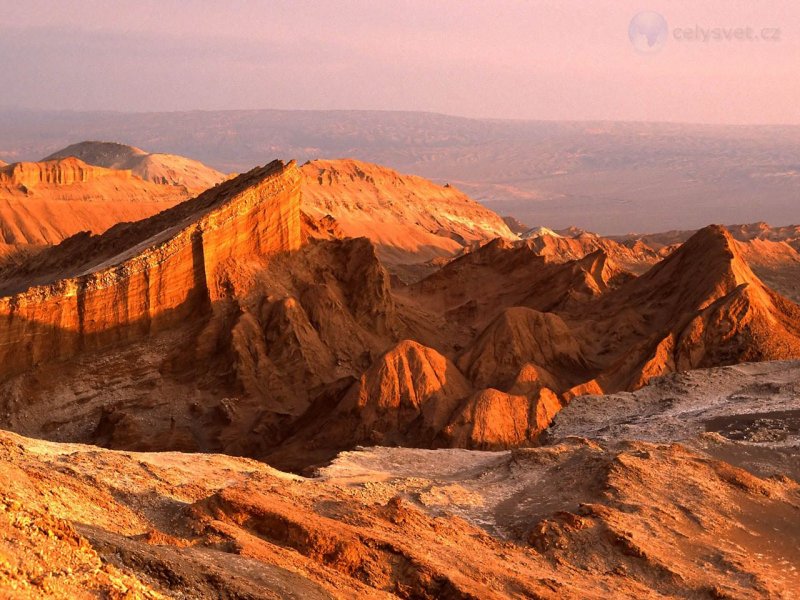 Foto: Valle De Luna, Moonvalley,  San Pedro De Atacama, Chile