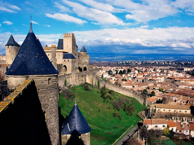 Foto: Comtal Castle, Carcassonne, France 1