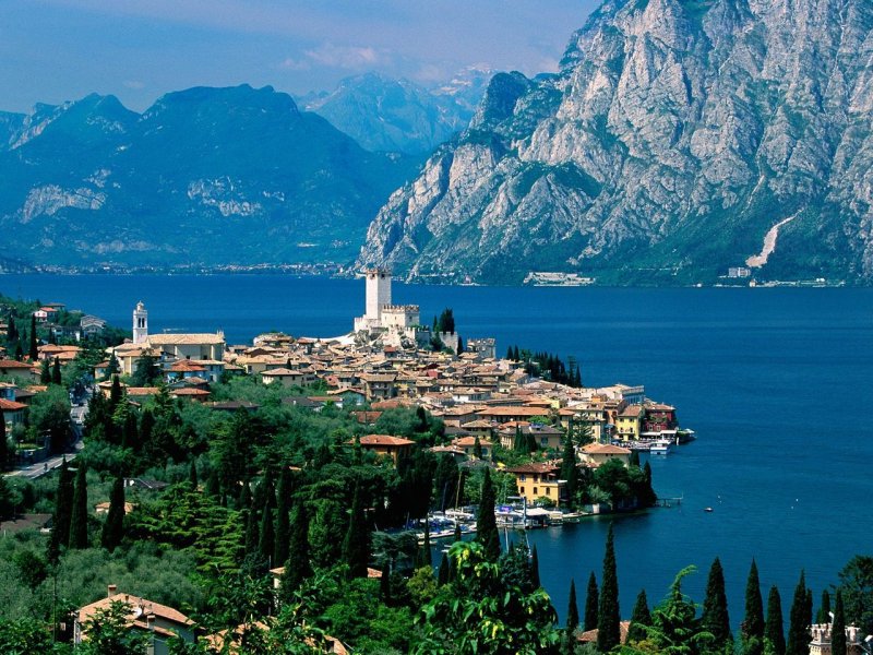 Foto: Lake Garda, Malcesine, Italy